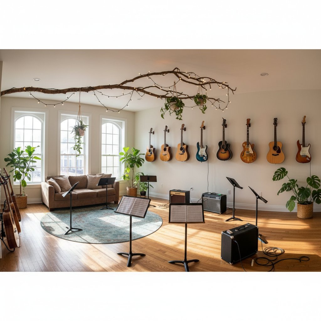 Guitar lessons at Wivulo music school